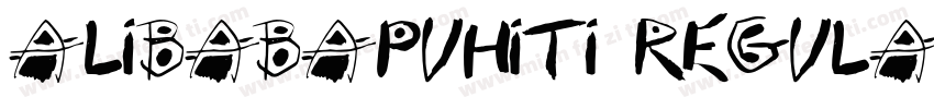 AlibabaPuHiTi Regula字体转换